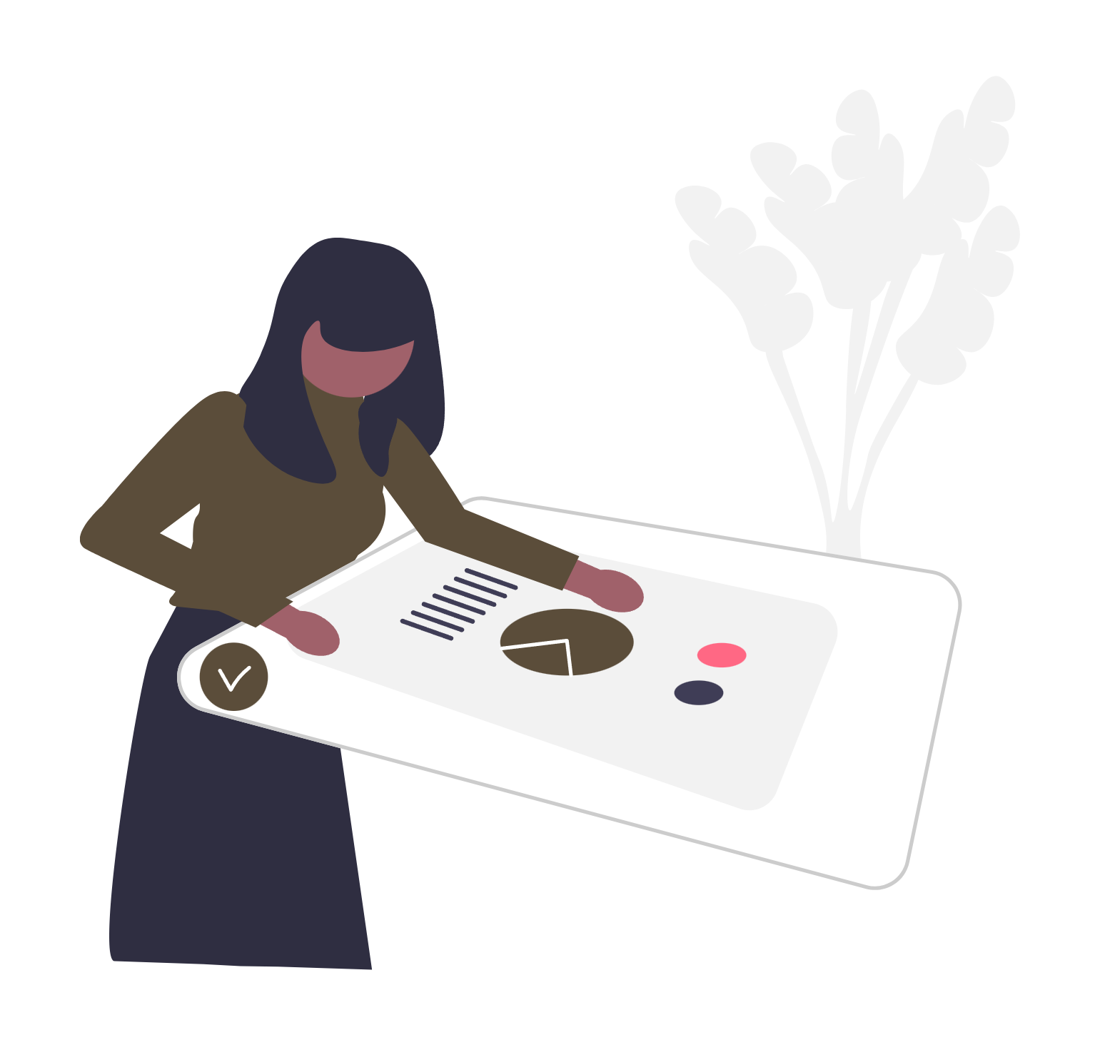 undraw project complete 1zw5